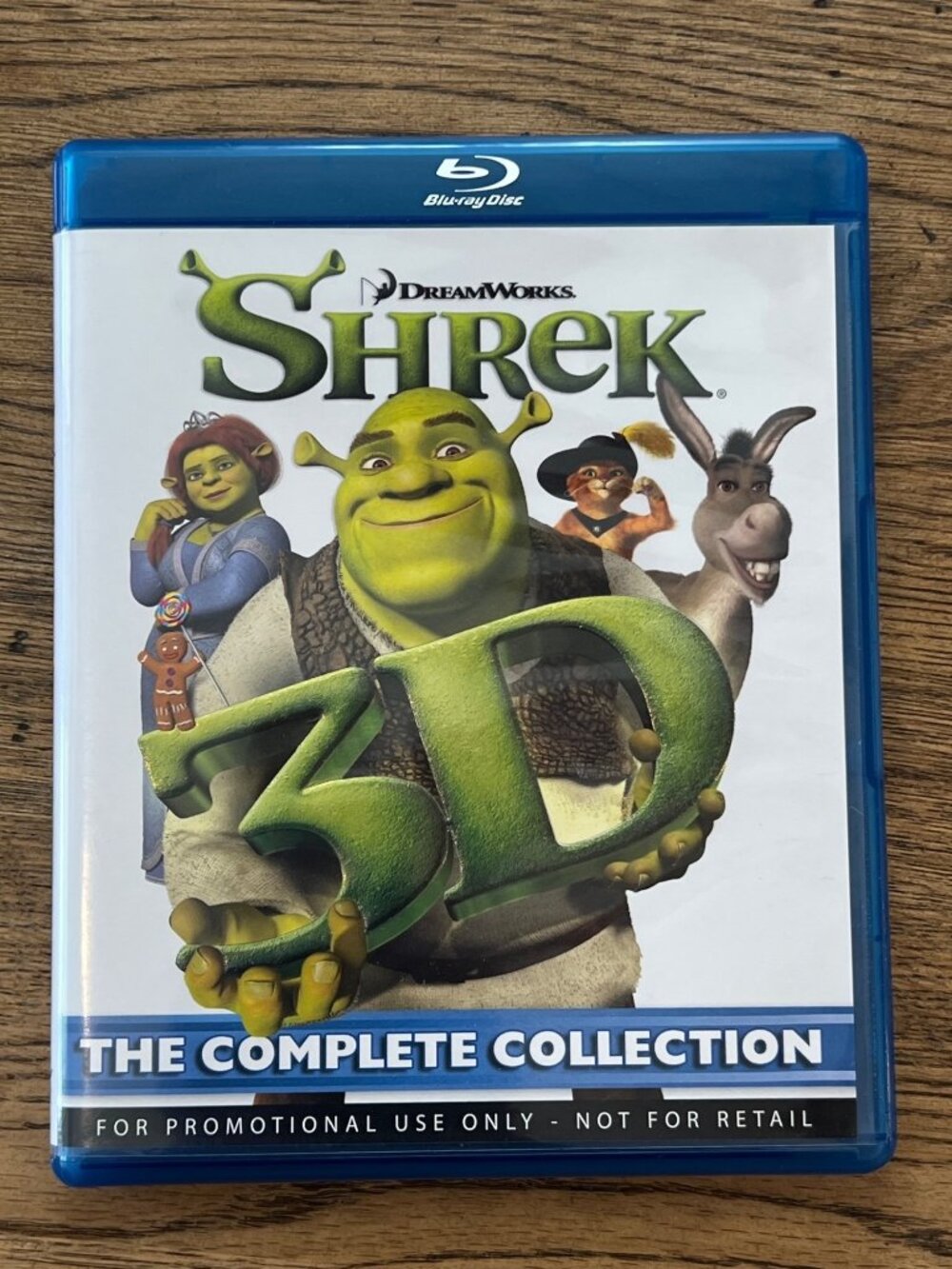 Shrek The Complete Collection 3D Blu-ray Movie Set Pre-Owned